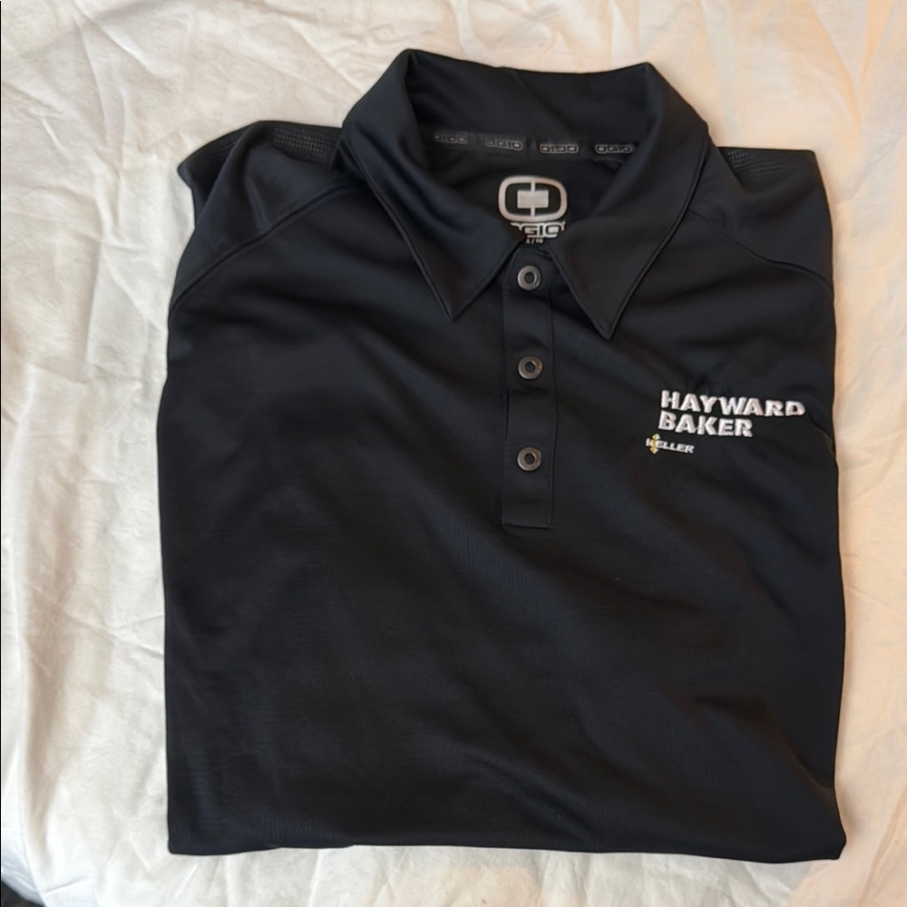 OGIO Black Polo Shirt Casual Athletic Wear